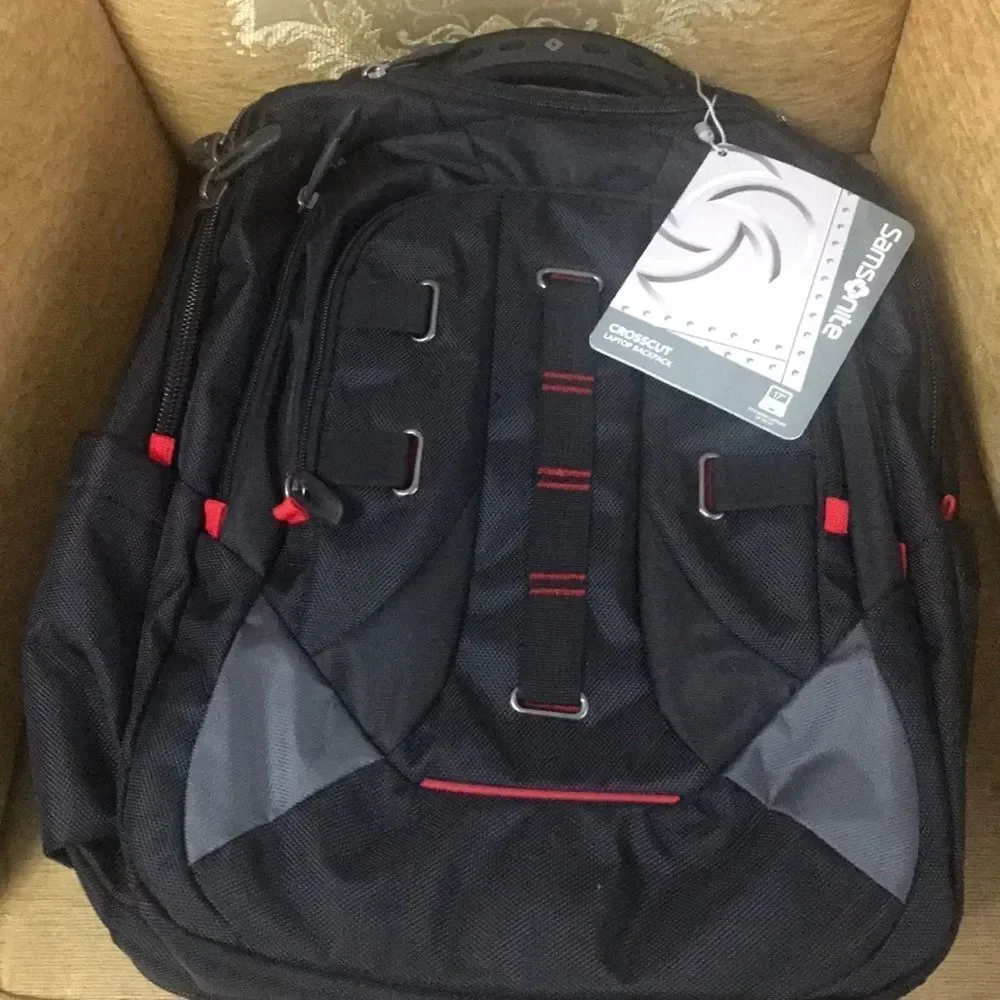 NWT SAMSONITE CROSSCUT LAPTOP BACKPACK 17in‎